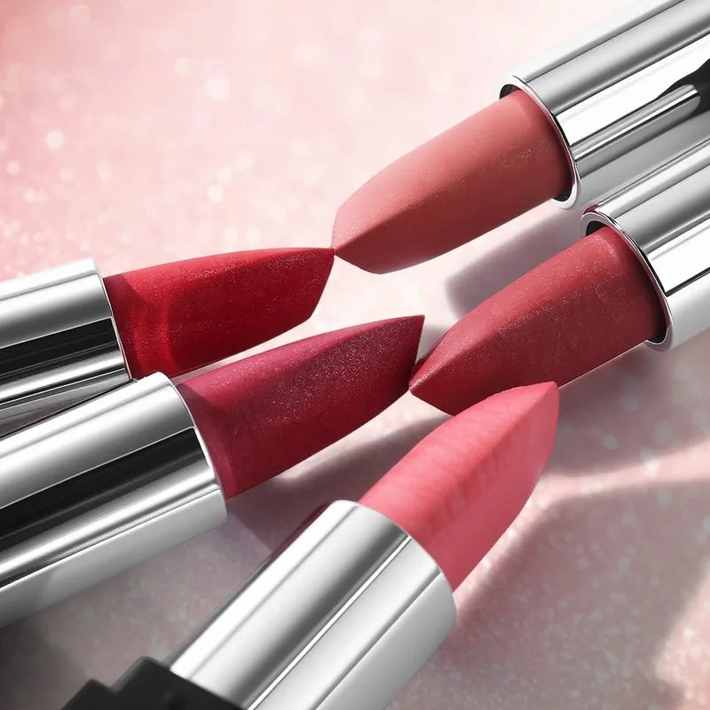 Diamond Frost Metallic Lipstick – Gold Shimmer Matte Lip Gloss Metallic Matte Lipstick SWANS