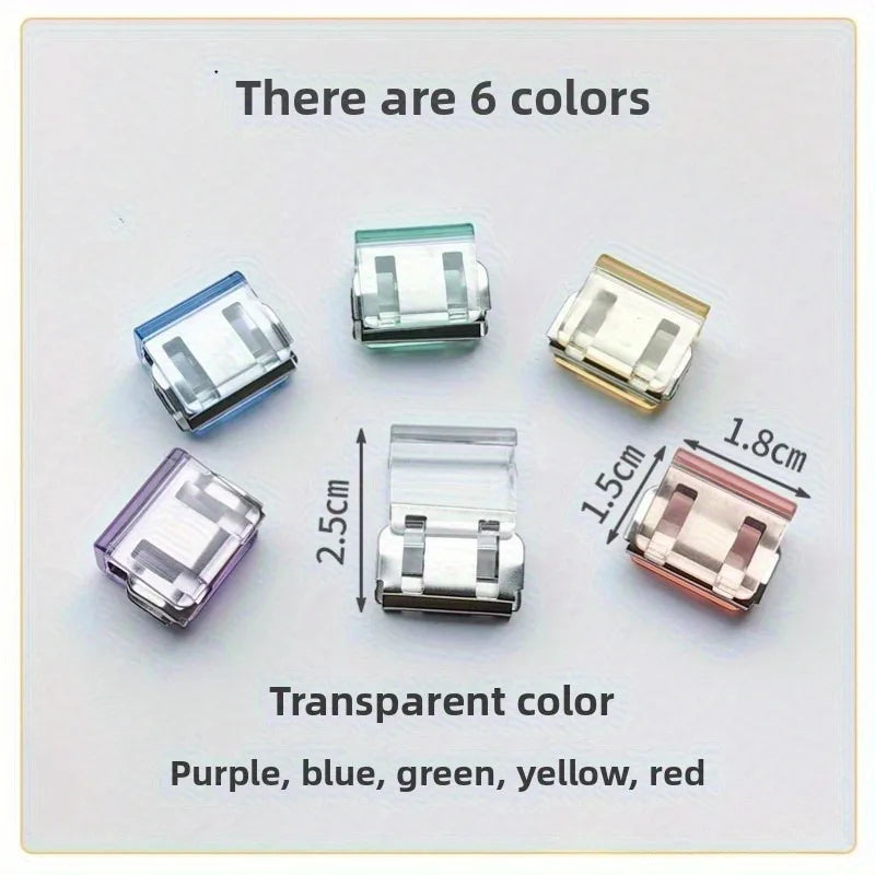 Trouser Leg Fixing Clips – Hidden No-Sew Buckle Closure Trouser Leg Clips SWANS