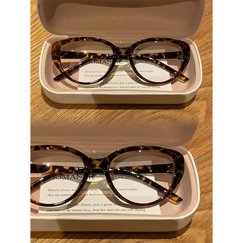 Cat's Eye Blue Light Blocking Glasses – Vintage Women's Frames Blue Light Glasses SWANS C