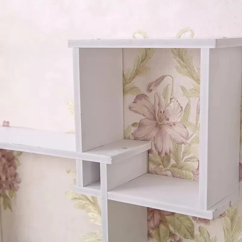 Wall-Mounted Hanging Shelf – Living Room Storage Rack Wall Storage Shelf SWANS