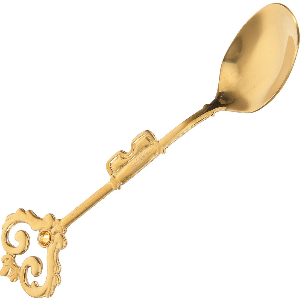 Stainless Steel Dessert Spoon – Ice Cream, Coffee & Soup Dessert Spoon SWANS