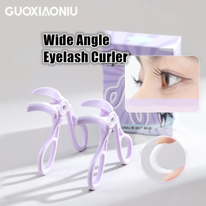 Wide & Mini Eyelash Curler Combo – Full Coverage Long-Lasting Eyelash Curler SWANS