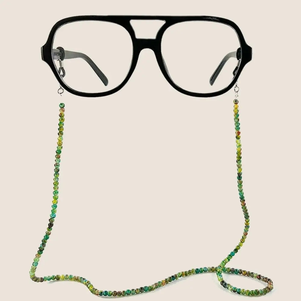 Vintage Glass Bead Eyeglass Chain – Unisex Glasses Lanyard Eyeglass Chain SWANS