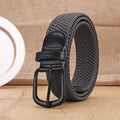Unisex Woven Elastic Belt – Outdoor, Casual & Jeans Wear Woven Elastic Belt SWANS Dark Grey 110cm