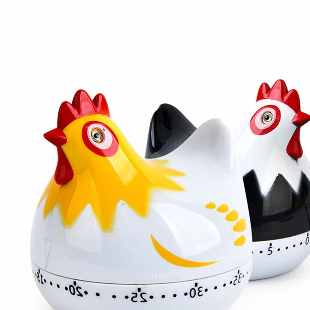 Mechanical Kitchen Timer – Novelty Hen Countdown Timer Mechanical Kitchen Timer SWANS