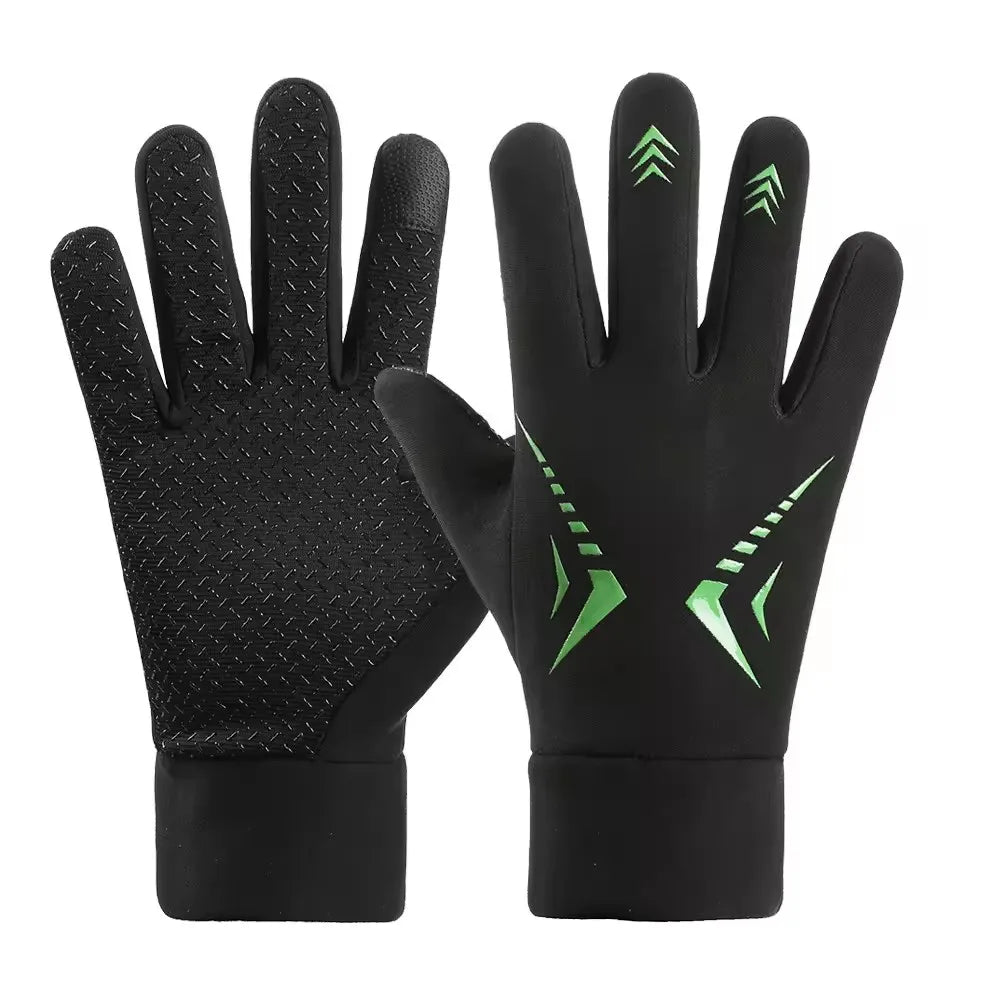 SWANS Thermal Winter Cycling Gloves – Waterproof Touchscreen Winter Cycling Gloves SWANS Green