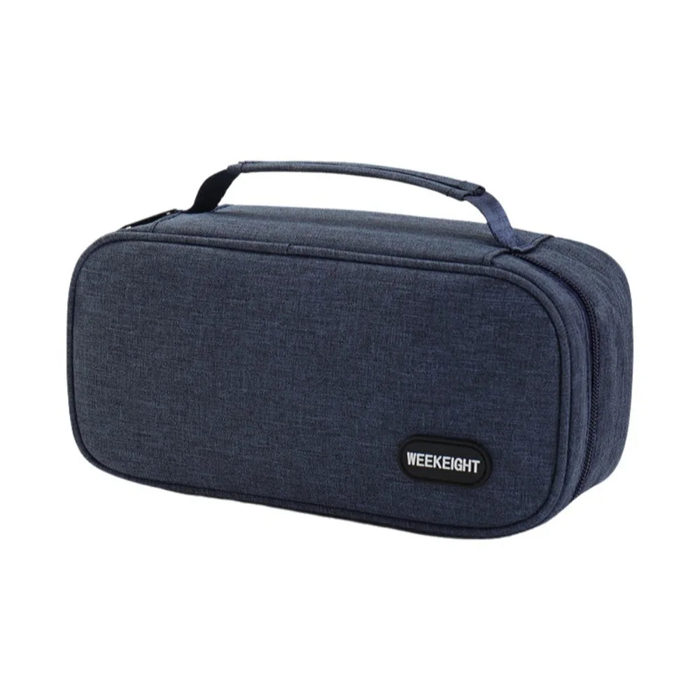 Portable Insulated Breast Milk Cooler Bag – Waterproof Breast Milk Cooler Bag SWANS Dark Blue