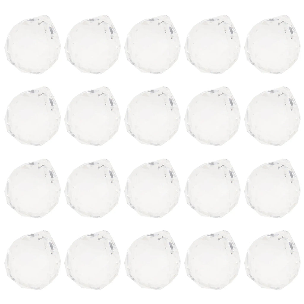 24-Pack Crystal Sun Catcher Prisms – Rainbow Window Décor Crystal Window Decor SWANS Default Title