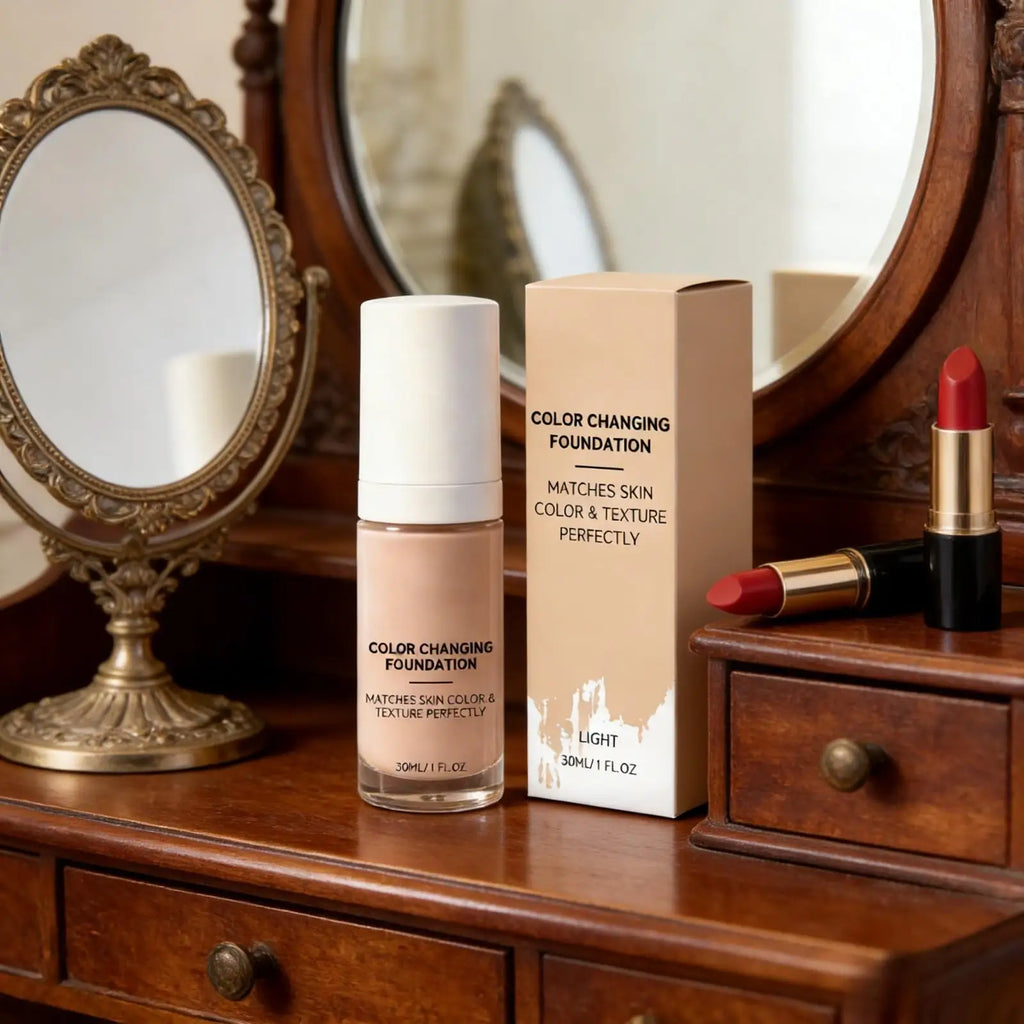 Color Changing Full Coverage Foundation – Waterproof Liquid 30ml Liquid Foundation SWANS