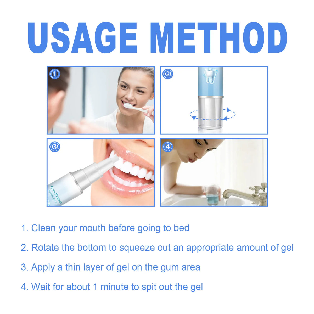 SWANS Tooth Repairing Gel – Gum Care & Teeth Whitening Pen Oral Care Gel SWANS