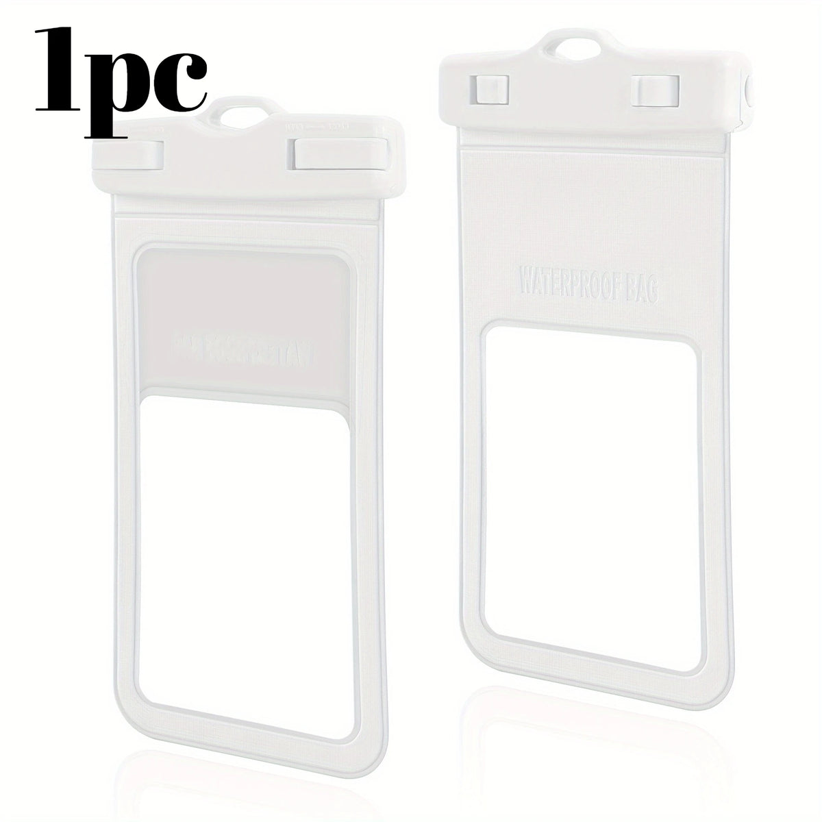 Waterproof Phone Case – Universal Dry Bag for Swimming & Diving Waterproof Phone Pouch SWANS WHITE