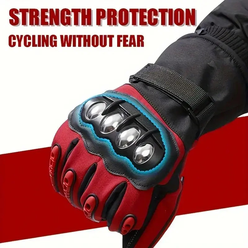 GAFASTWO Waterproof Windproof Winter Motorcycle Gloves Motorcycle Riding Gloves SWANS