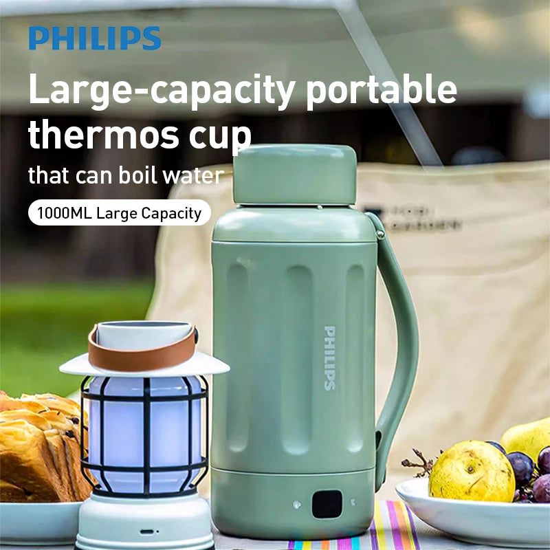 Philips AWP2785 Travel Electric Kettle 1L 12H Vacuum Insulation Travel Electric Kettle SWANS