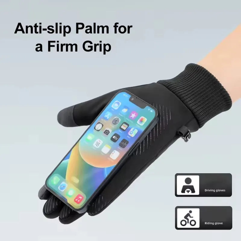 GAFASTWO Waterproof Fleece Touchscreen Winter Gloves Winter Sport Gloves SWANS