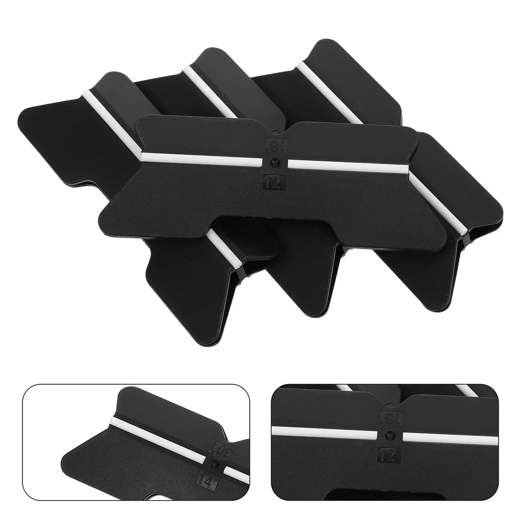 4-Pack Knife Sharpening Angle Guide Clips | Adjustable Non-Slip Knife Sharpening Guide SWANS