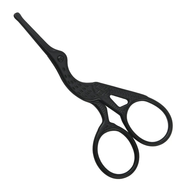 SWANS Round-Tip Nose & Facial Hair Scissors for Men Grooming Scissors SWANS