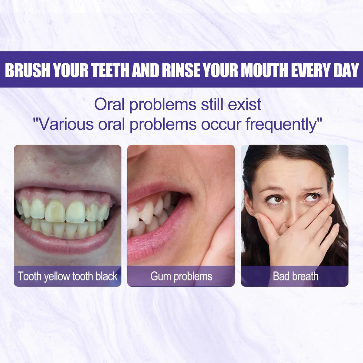 V34 Color-Correcting Whitening Toothpaste | Fresh Breath Whitening Toothpaste SWANS