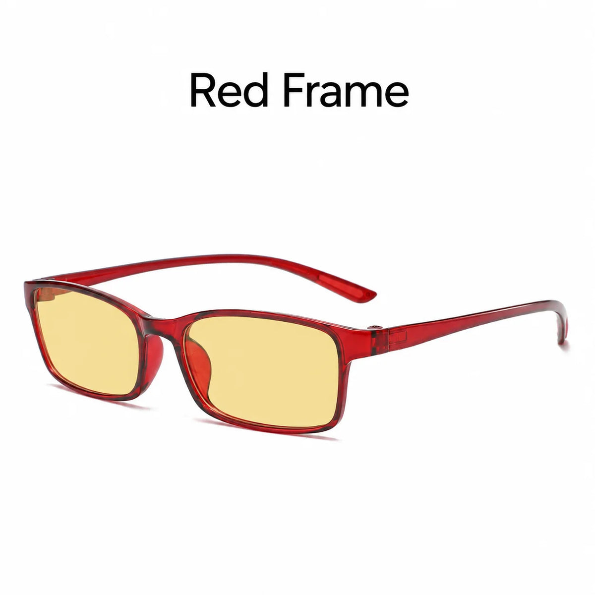 KLASSNUM Square TR Sunglasses – UV400 & Blue Light Filter Square Sunglasses SWANS Red