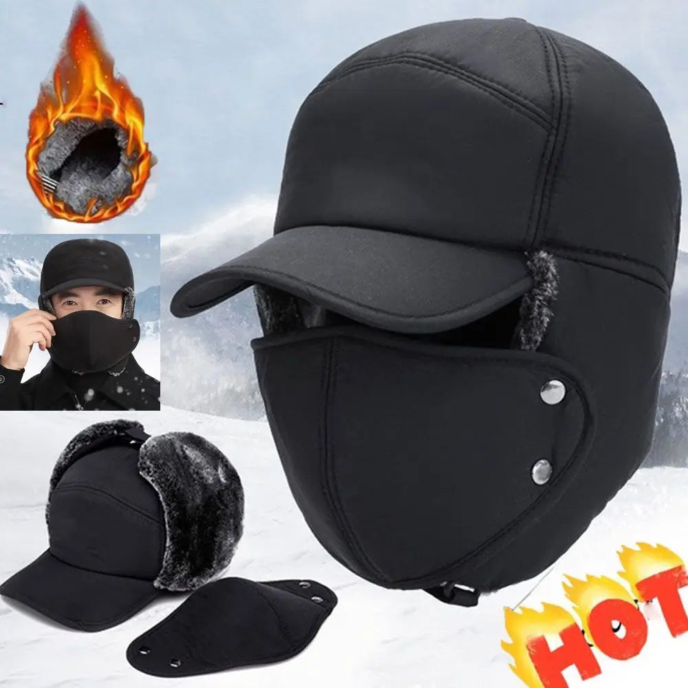 SWANS Windproof Winter Ski Balaclava Hat & Mask Set Winter Ski Balaclava SWANS