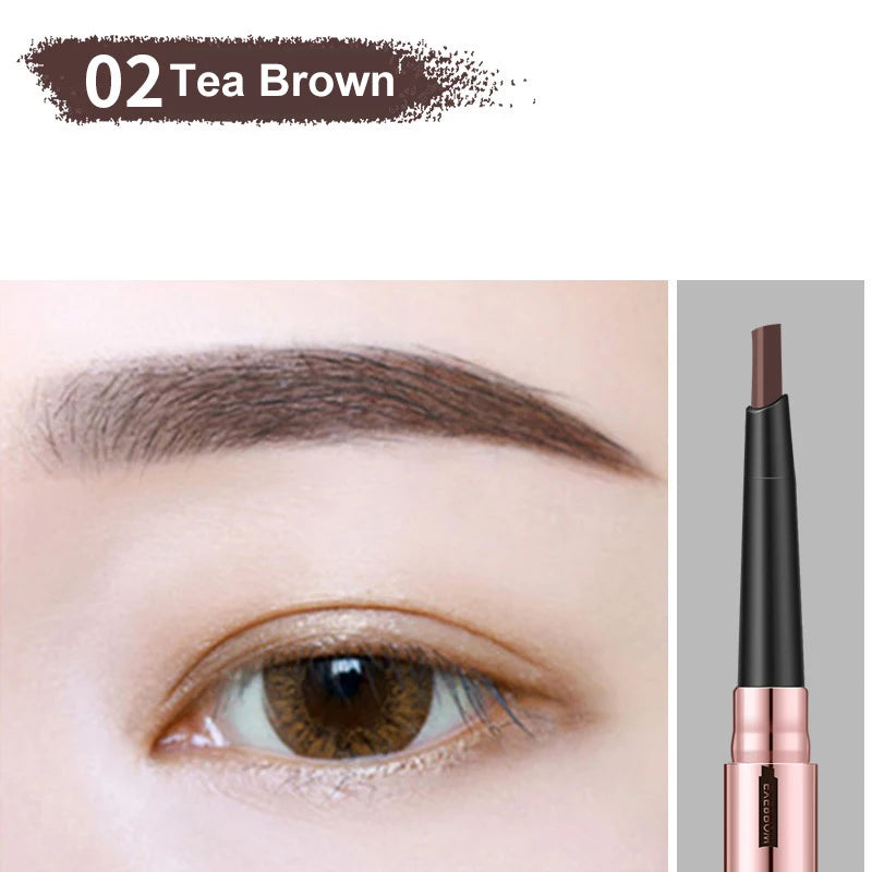 Double Head Waterproof Eyebrow Pencil – Long-Lasting Tint Pen Eyebrow Pencil SWANS