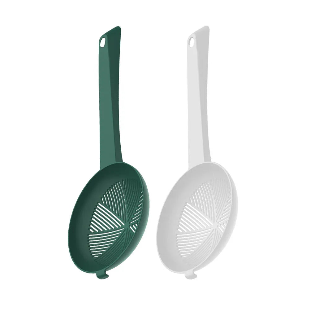 2-Pack Slotted Strainer Spoons – Heat-Resistant Colander Set Kitchen Strainer Spoon SWANS Default Title