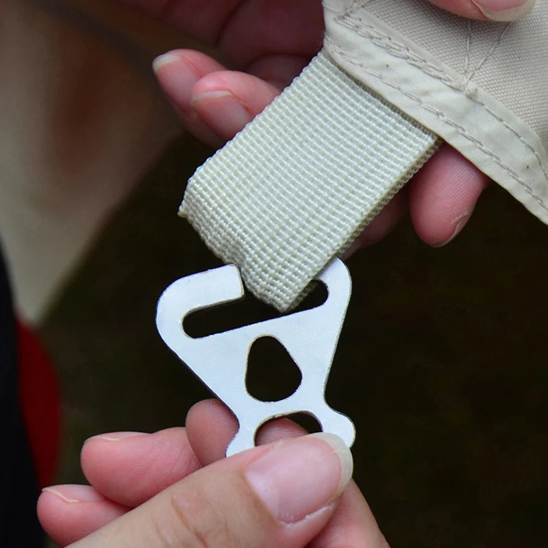 Stainless Steel Guyline Cord Adjuster – Tent Rope Tensioner Tent Rope Tensioner SWANS
