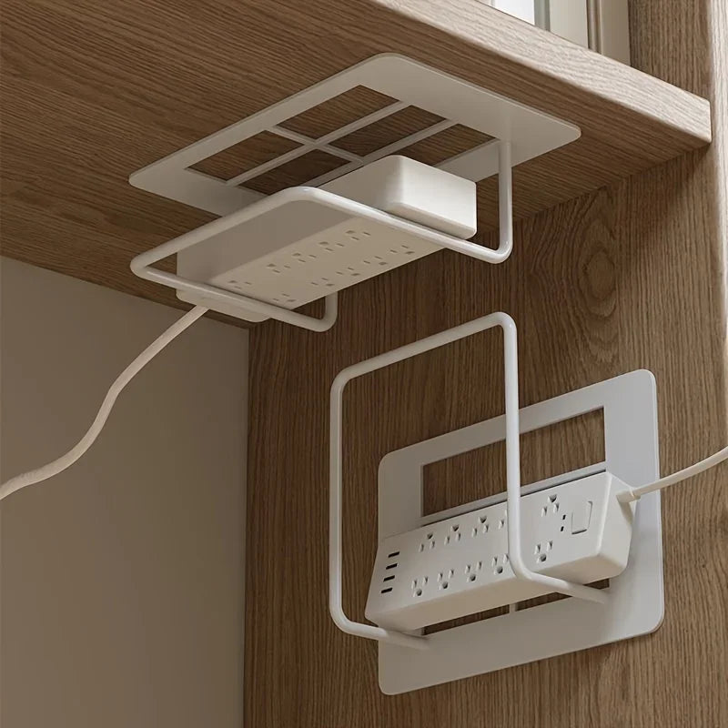 Wall Mount Router Shelf – No-Drill Iron WiFi Storage Holder Wall Storage Shelf SWANS