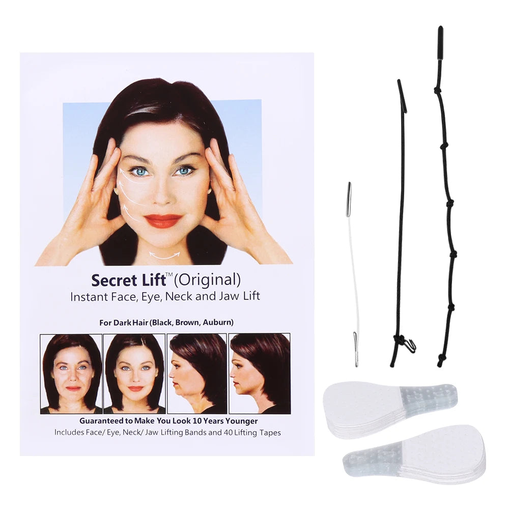 YIBER Invisible Face Lift Tape – V-Shape Chin Stickers Face Lift Tape SWANS