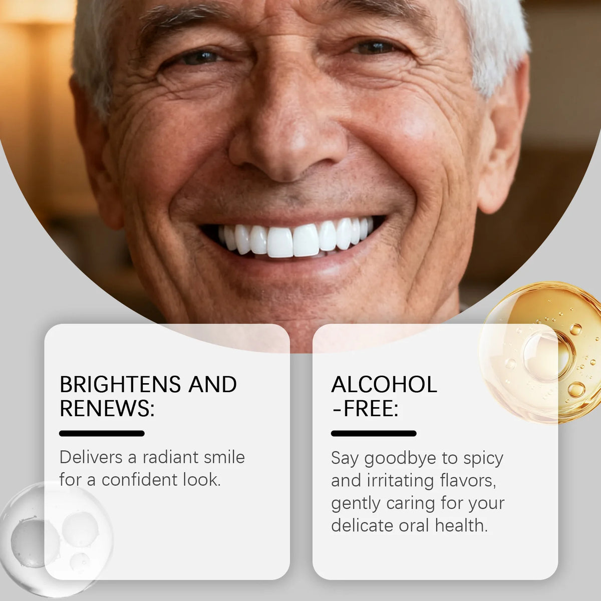 SWANS Whitening Mouthwash – Fresh Breath & Gum Care 237ml Whitening Mouthwash SWANS