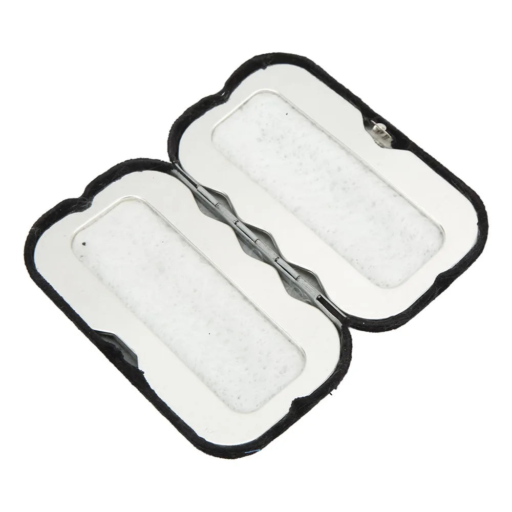 SWANS Zinc Alloy Pocket Hand Warmer with Storage Bag Pocket Hand Warmer SWANS Black