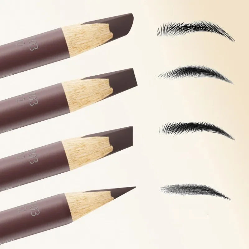 Waterproof Microblading Eyebrow Pencil – Long-Lasting Brow Define Eyebrow Pencil SWANS