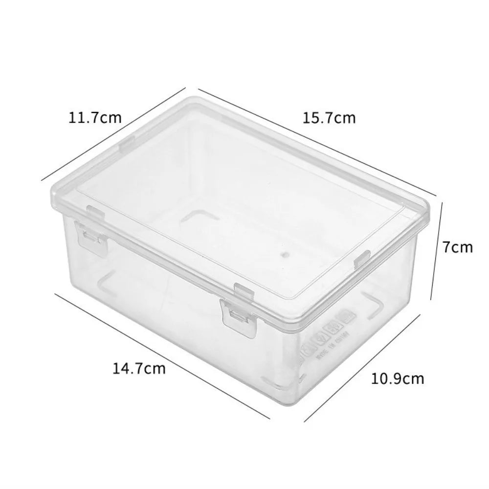 Large Transparent Storage Box with Lid – Dustproof Organizer Storage Organizer Box SWANS