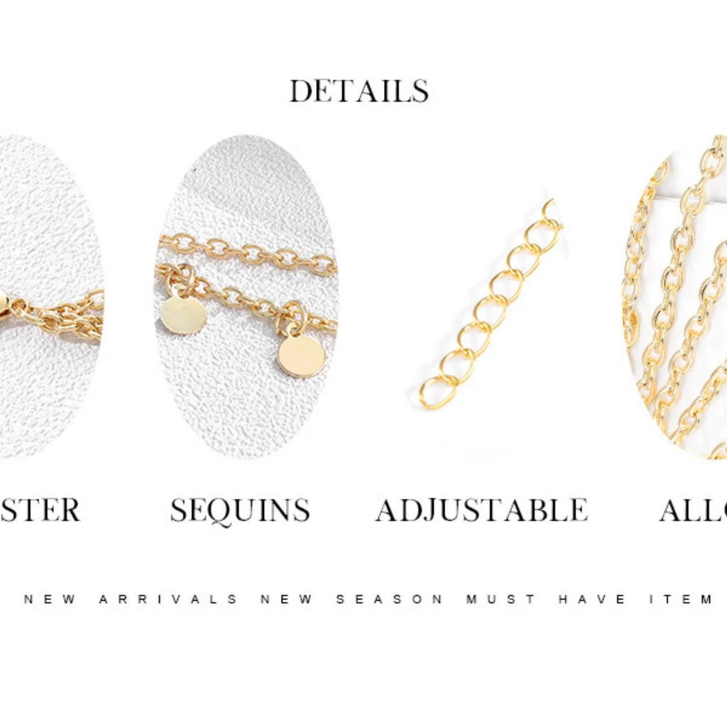 Gold Chain Headpiece with Disc Charms – Boho Hair Accessory Boho Head Chain SWANS