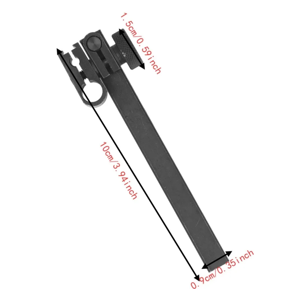 Iron Dial Indicator Holder Swivel Clamp 9×9×100mm Rod Indicator Holder Clamp SWANS