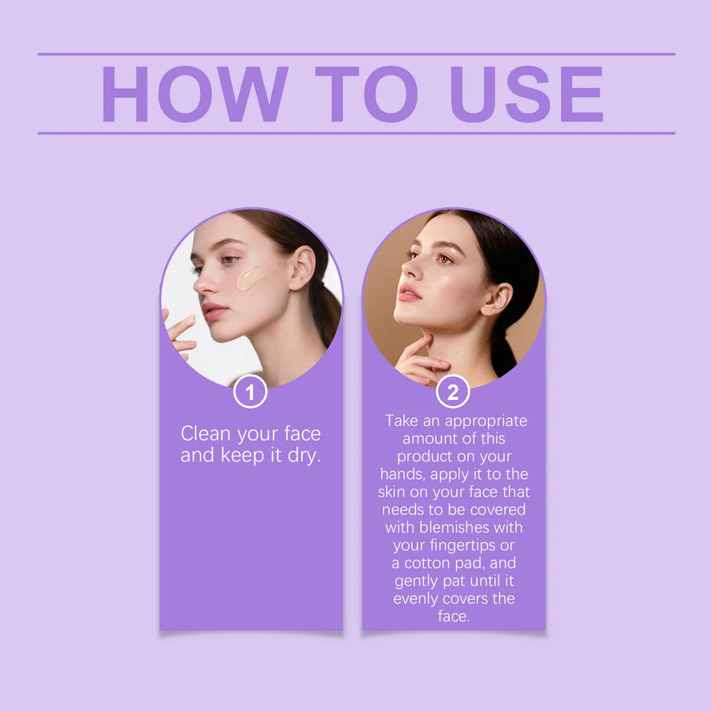 Natural BB Cream Concealer – Moisturizing Full Coverage Foundation BB Cream Foundation SWANS