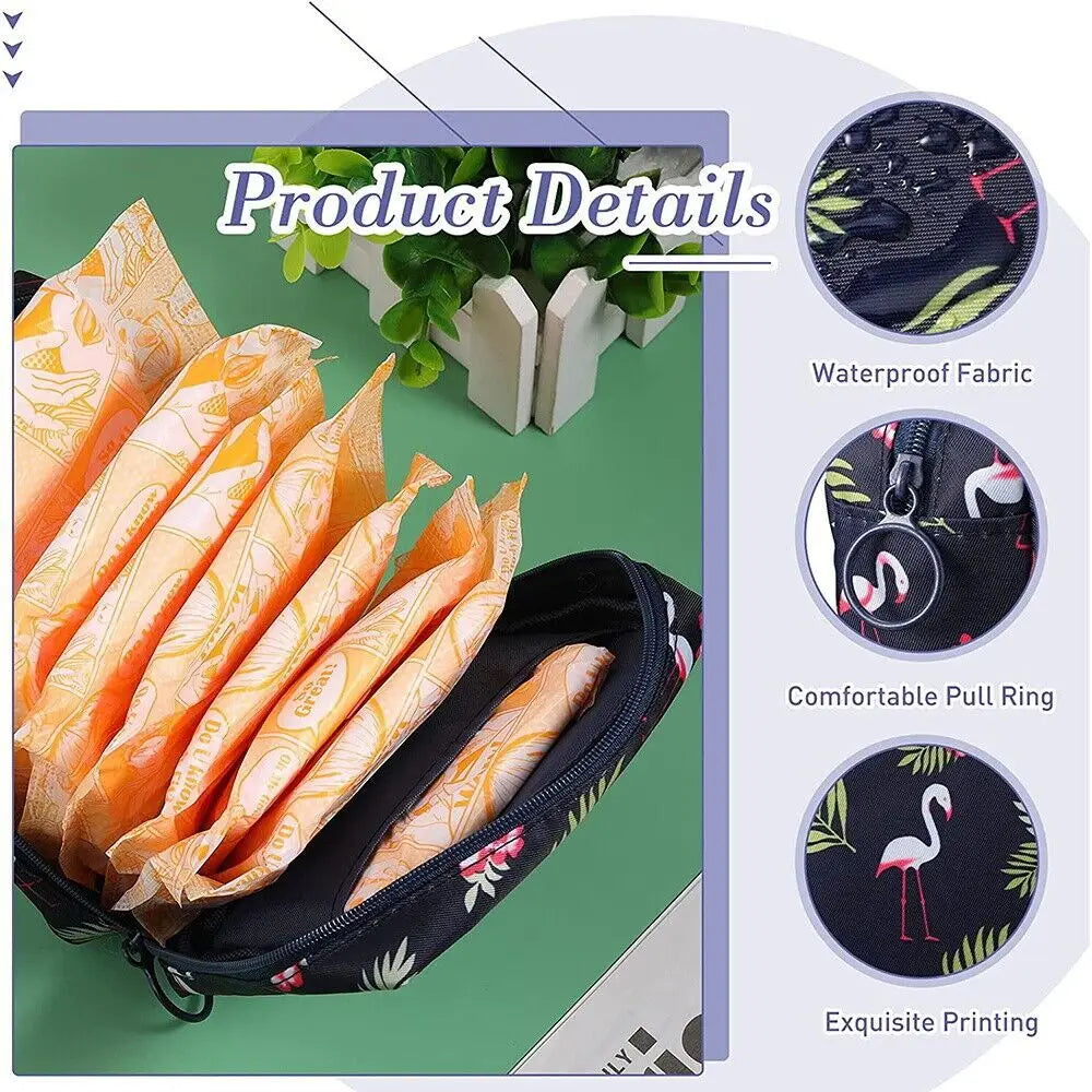 Waterproof Mini Pouch – Makeup, Cards & Essentials Organizer Mini Storage Pouch SWANS