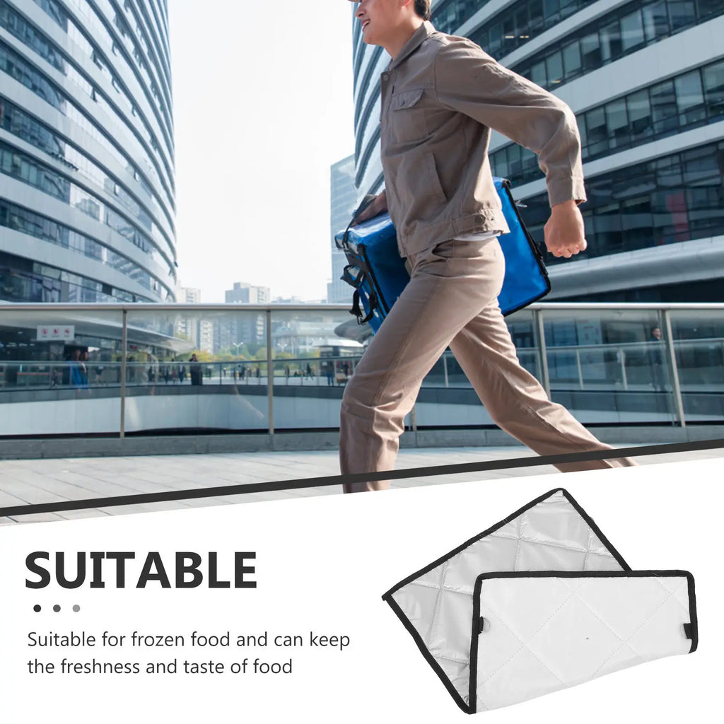 ROSENICE 70x50cm Insulated Food Cover Thermal Delivery Blanket Insulated Food Cover SWANS