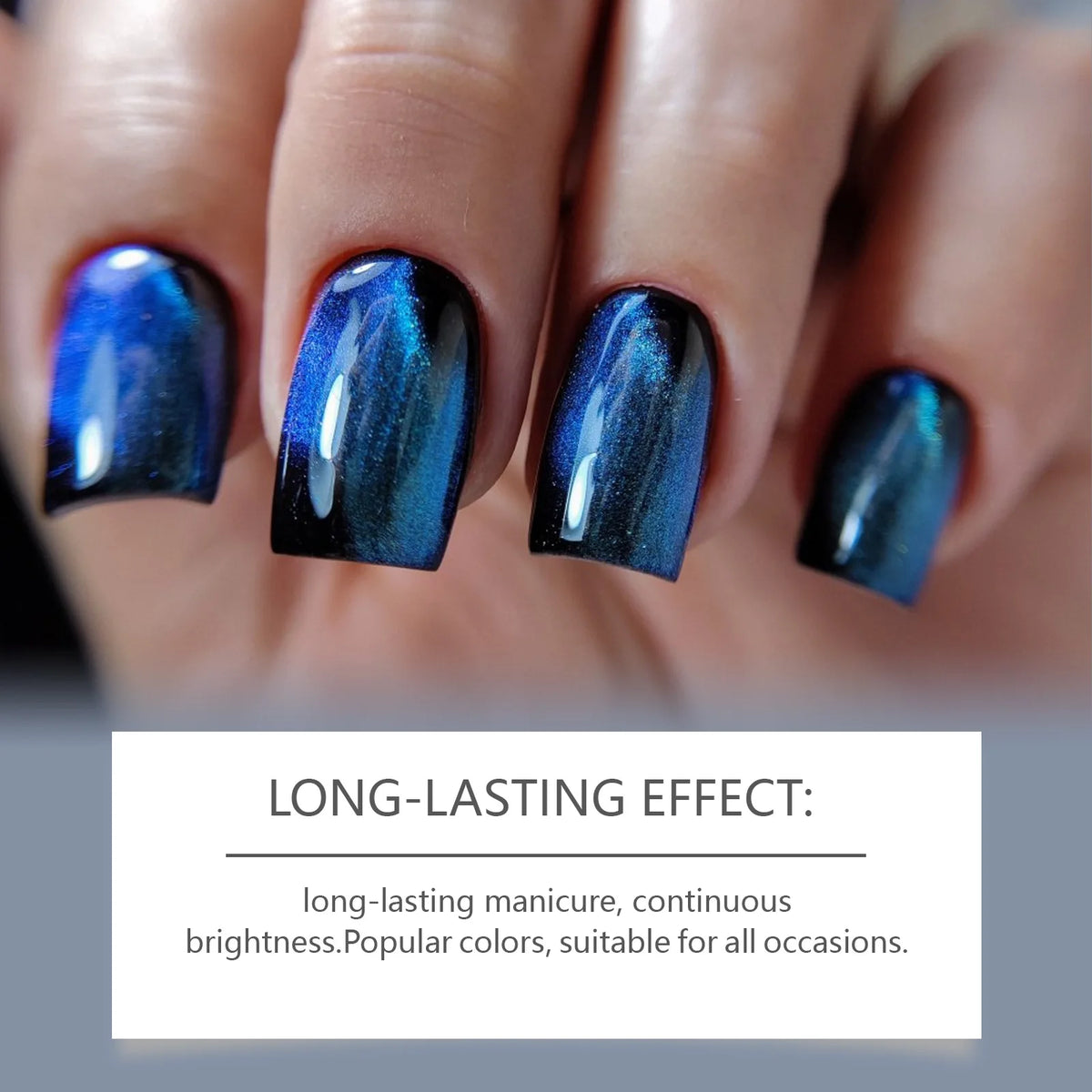 EELHOE Cat Eye Magnetic Gel Nail Polish UV LED Soak Off 10ml Cat Eye Gel Polish SWANS