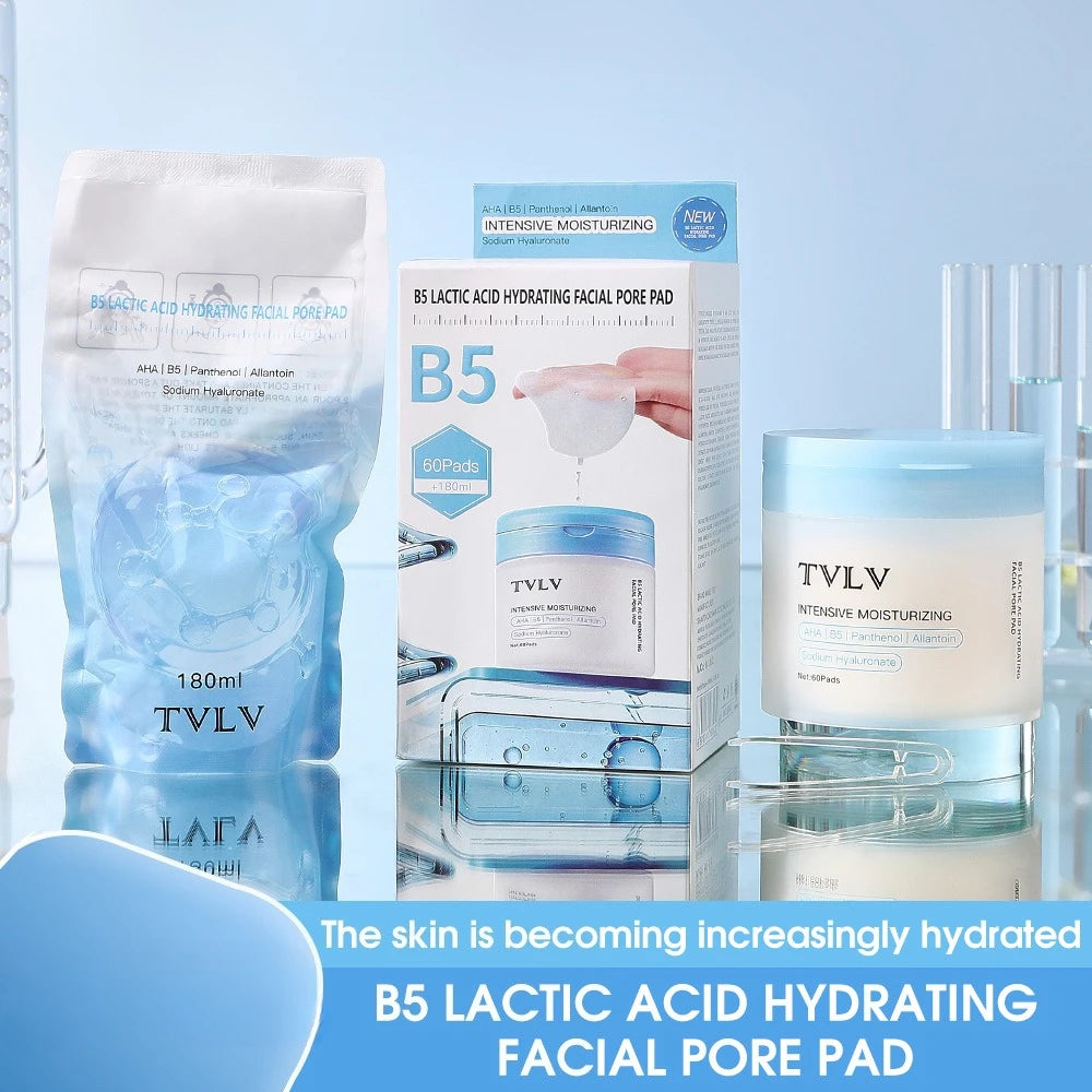 B5 Lactic Acid Hydrating Facial Essence Pads – 60 Pads Facial Essence Pads SWANS