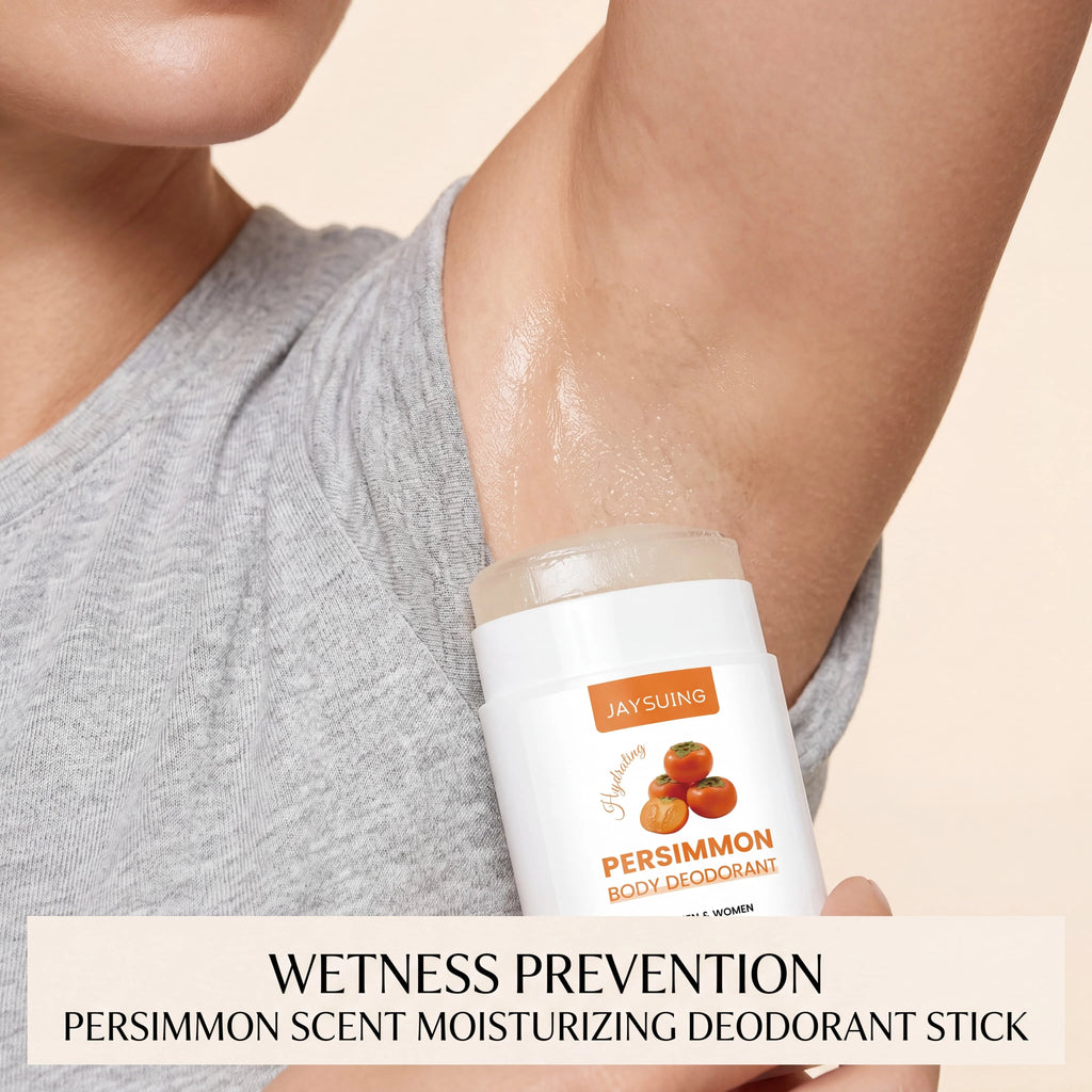 Jaysuing Persimmon Deodorant Stick – Unisex Antiperspirant 75g Deodorant Stick SWANS