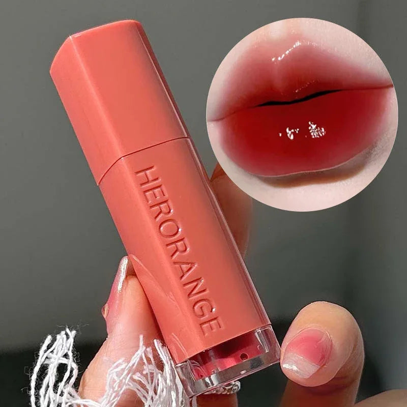 Mirror Glass Lip Gloss – Hydrating Waterproof Jelly Lipstick Lip Gloss SWANS