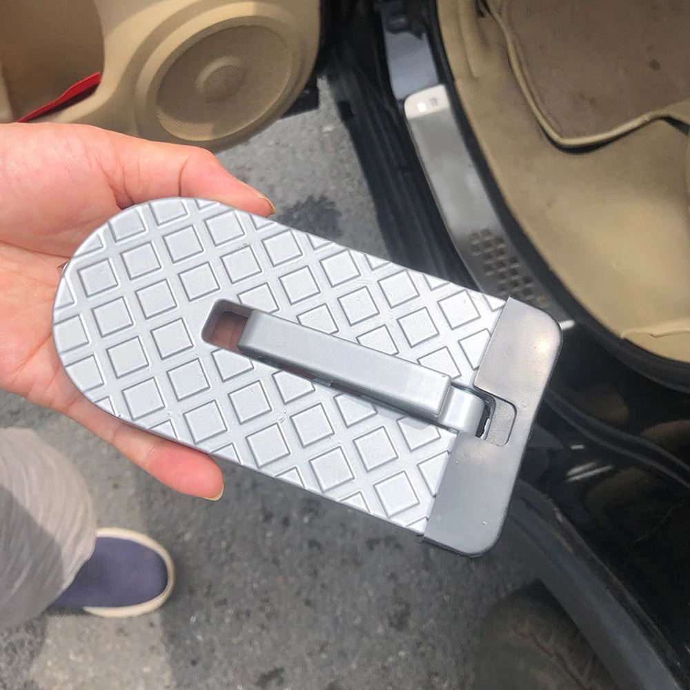 Foldable Car Door Step – Aluminium Alloy Roof Access Foot Pedal Car Door Step SWANS