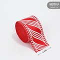 2M Christmas Plaid Burlap Ribbon – Snowman & Snowflake DIY Christmas Craft Ribbon SWANS F
