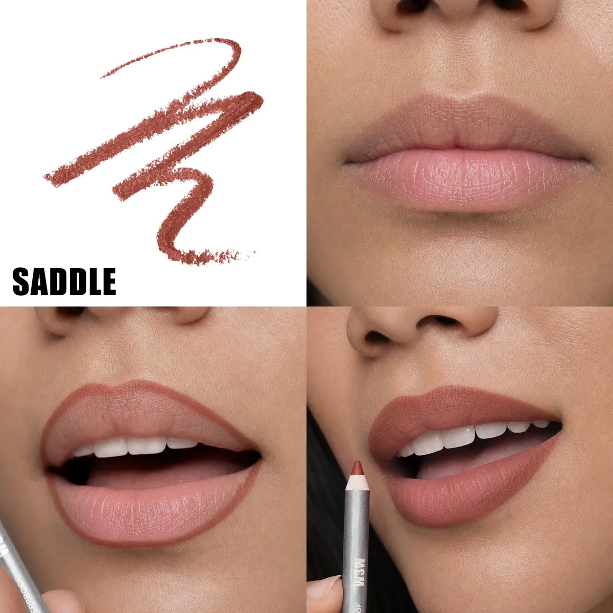 Waterproof Matte Lip Liner Pencil – Smudge-Proof Dual-Use Lip Liner Pencil SWANS