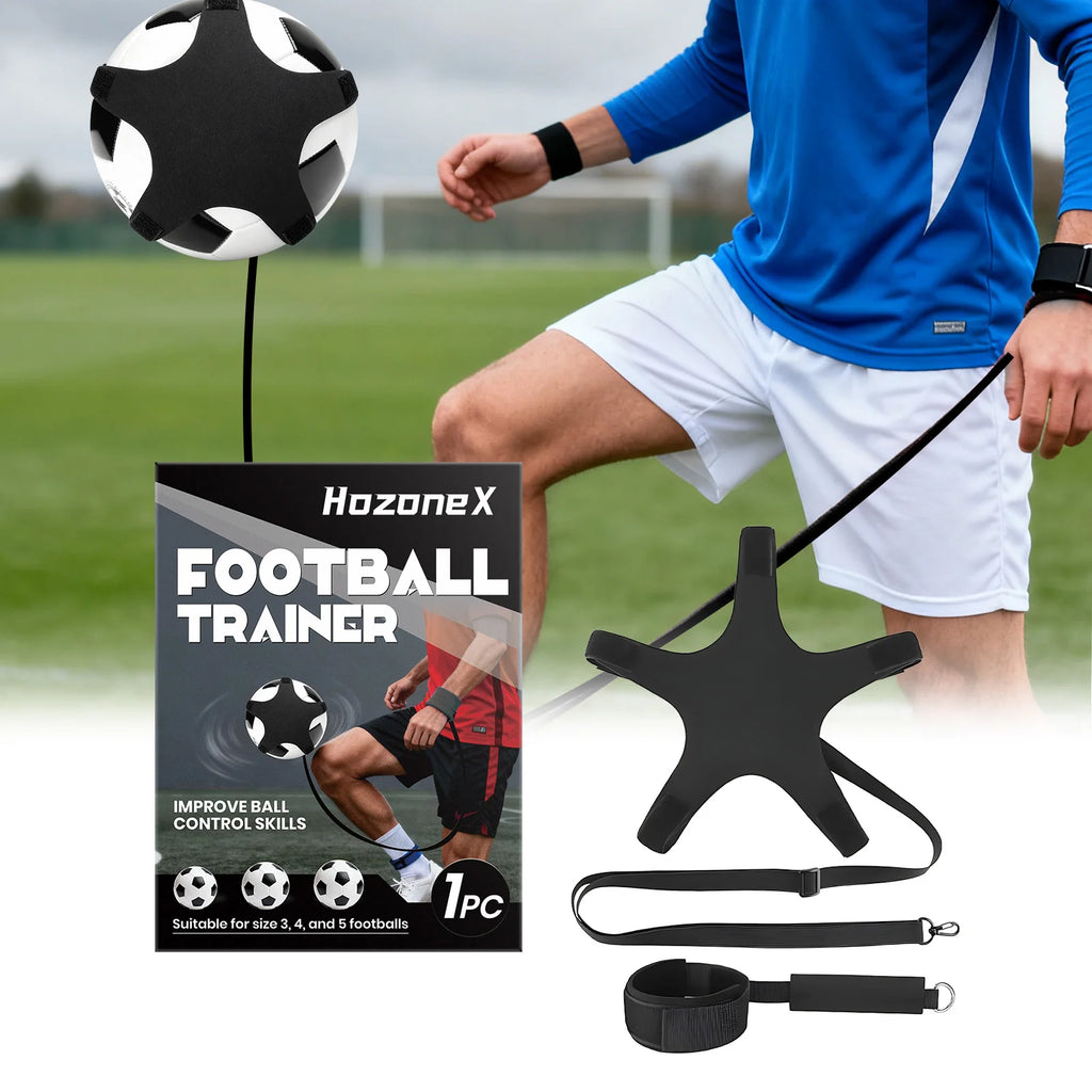 Adjustable Wristband Soccer Trainer – Size 3 4 5 Balls Soccer Training Aid SWANS