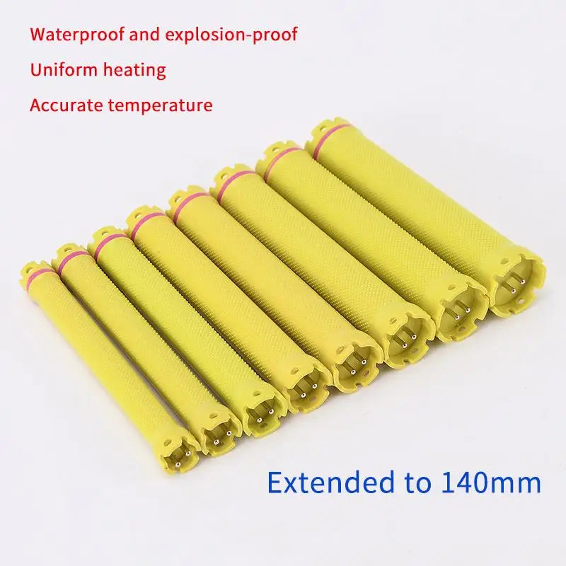 YOVIP 140mm 24V Digital Hot Perm Rod – French Wavy Curler Bar Hair Perm Rod SWANS