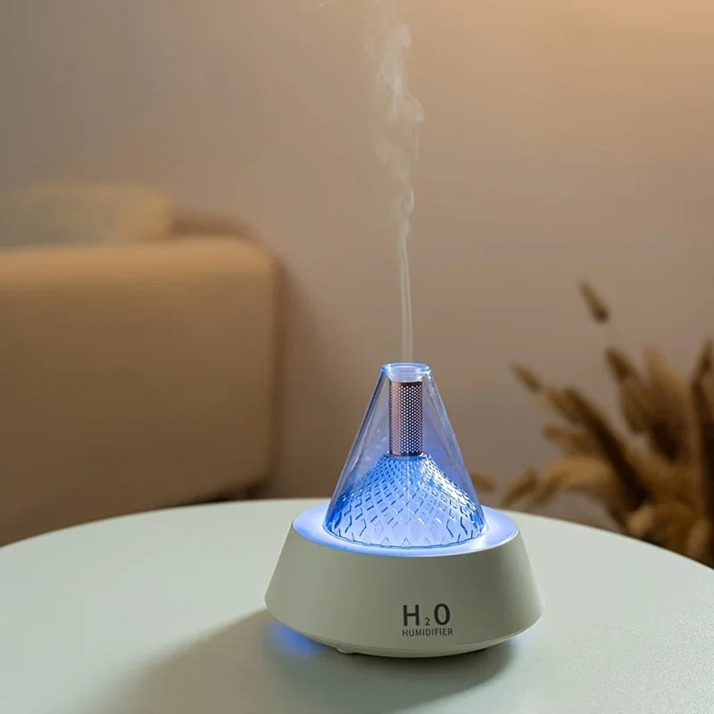 Volcano Lava Aroma Diffuser – Desktop Humidifier & LED Light Aroma Diffuser SWANS