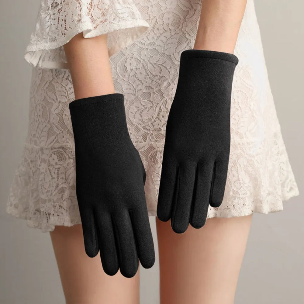 Touchscreen Winter Knit Gloves – Warm Full Finger Unisex Winter Knit Gloves SWANS