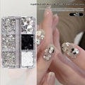 YOVIP Nail Art Glitter Sequins & Charm Kit – 6/12 Grids Nail Art Decor Kit SWANS A5