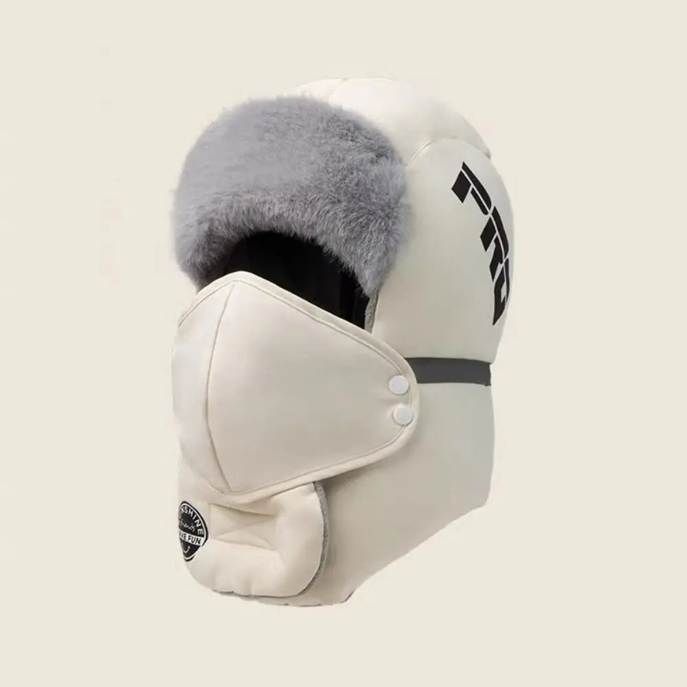 Winter Thermal Trapper Hat – Unisex Faux Fur Ear Flap Bomber Winter Trapper Hat SWANS